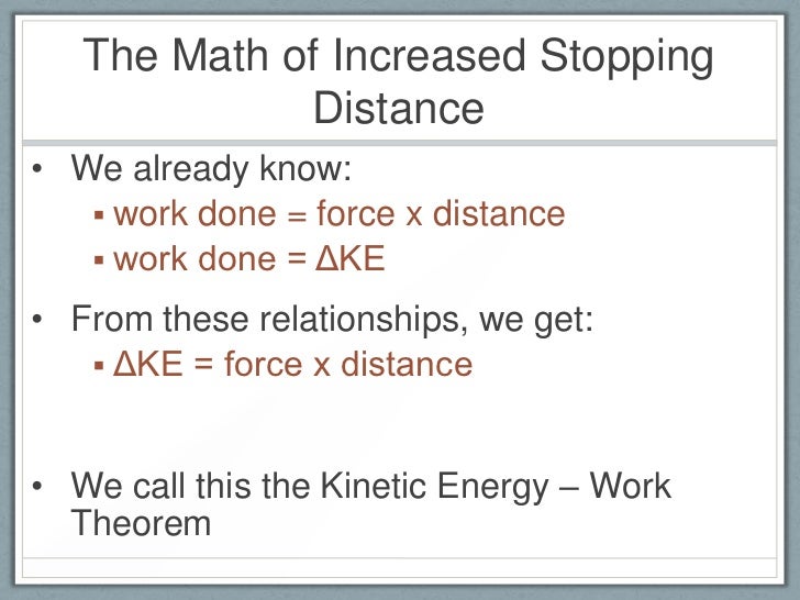 Crumple Zones Impulse and Momentum
