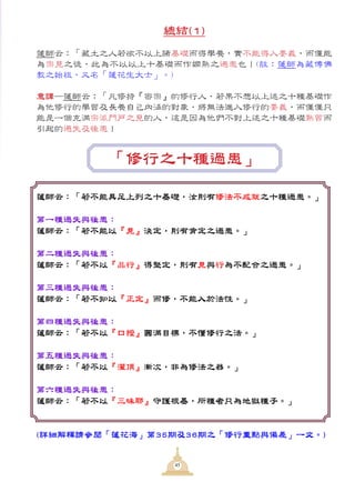 蓮花海 37 修行重點金句 修行重點與偏差 四 五 迷信 是指 迷失於信仰之中 毫無覺醒及思考的能力 任人擺佈 的意思 移喜泰