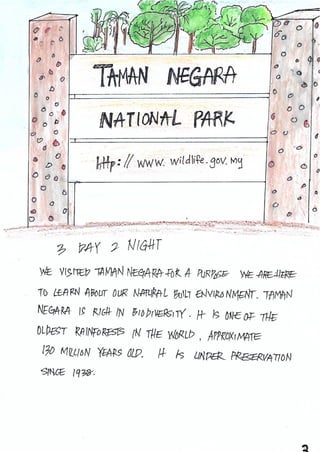 Scrapebook Taman Negara