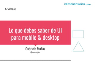 37 Arrow
PRESENTOWNER.com
 