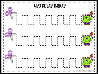 USO DE LAS TIJERAS
Preescolar interactivo
 