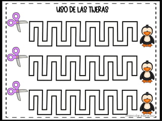 USO DE LAS TIJERAS
Preescolar interactivo
 