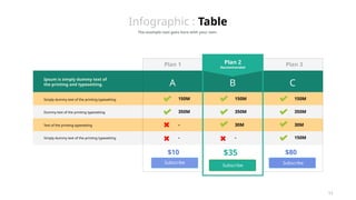 A Typeset Table Example 37. Table Infographic untuk contoh .pptx