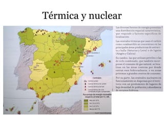 Térmica y nuclear
 
