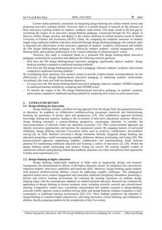 Sydo Enhancing quality education with 5Ds design thinking-innovative ...