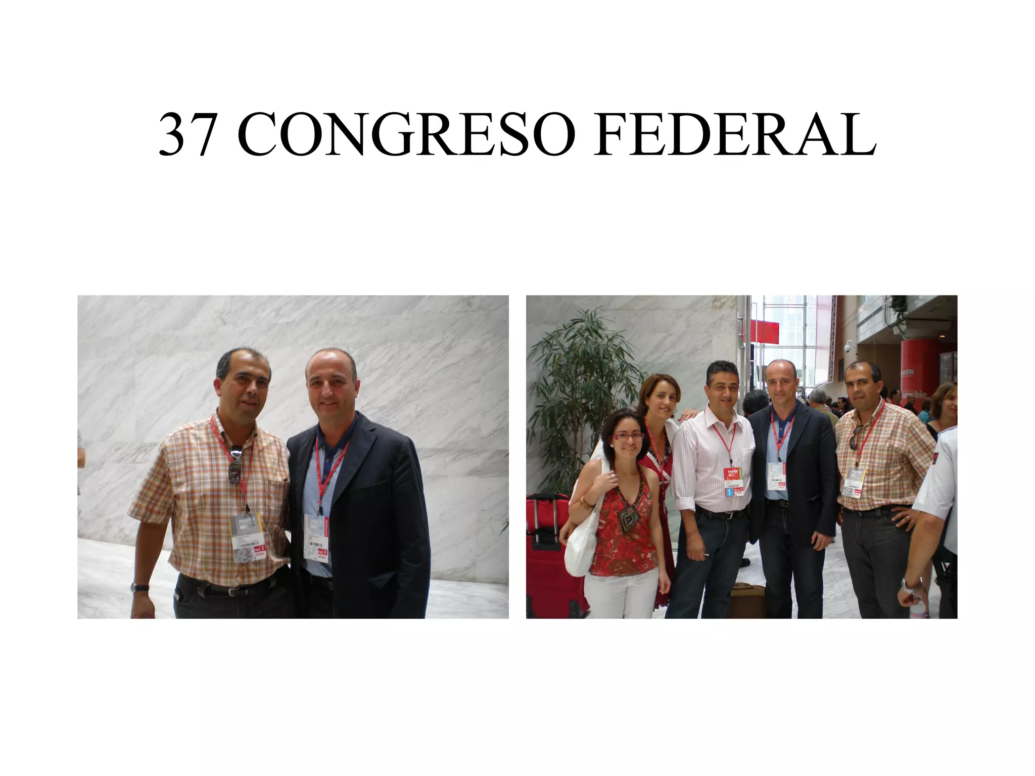 37 CONGRESO FEDERAL