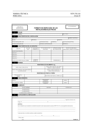 NORMA TÉCNICA   NTP 370.310
PERUANA            24 de 25
 