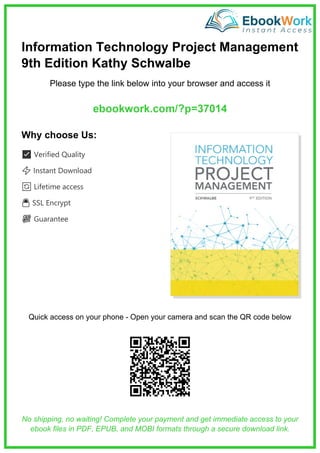 Comprehensive Guide to Information Technology Project Management - 9th ...