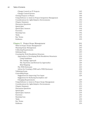 Comprehensive Guide to Information Technology Project Management - 9th ...