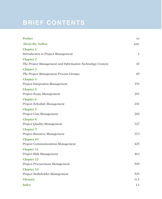 Comprehensive Guide to Information Technology Project Management - 9th ...