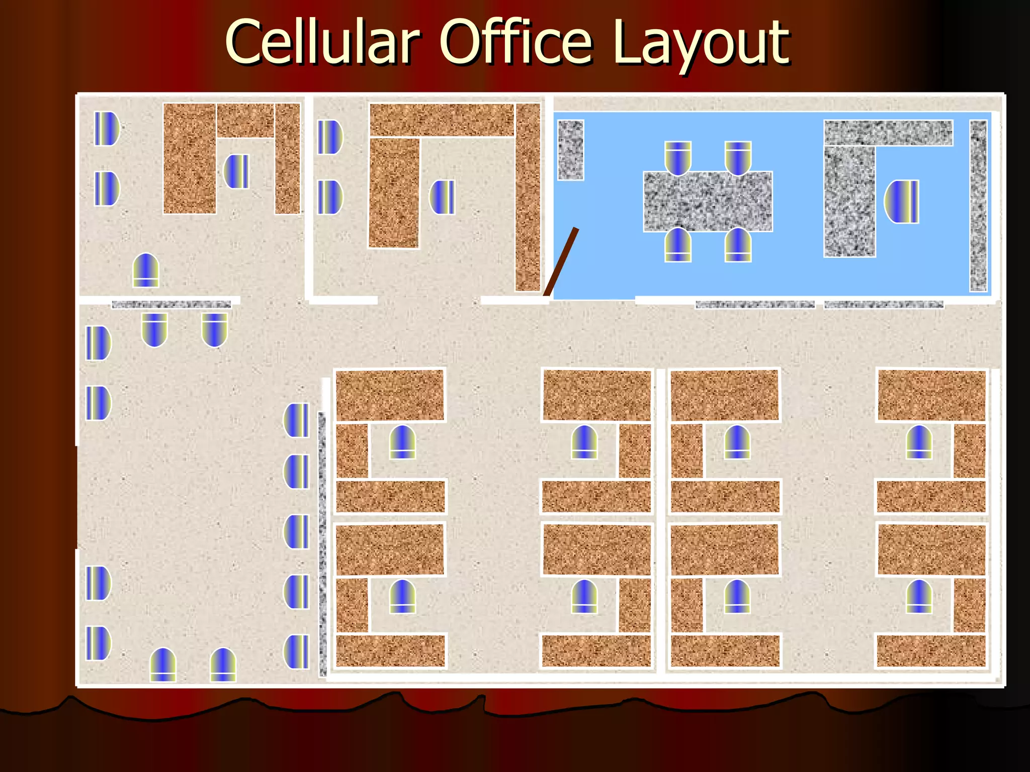 Cellular Office Layout 