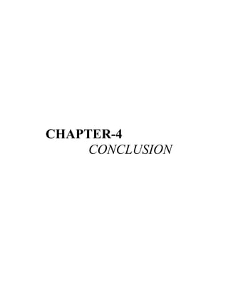 CHAPTER-4
     CONCLUSION
 
