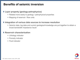 Seismic-Inversion1 - Petroleum Geophysics | PDF