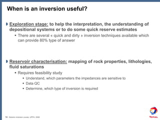 Seismic-Inversion1 - Petroleum Geophysics | PDF