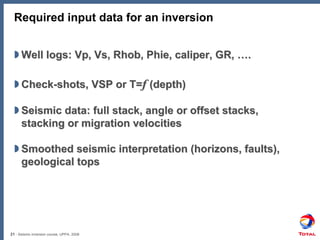 Seismic-Inversion1 - Petroleum Geophysics | PDF