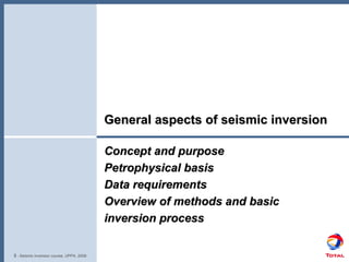 Seismic-Inversion1 - Petroleum Geophysics | PDF