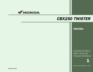 honda CBX 250 twister - 2008, Mark