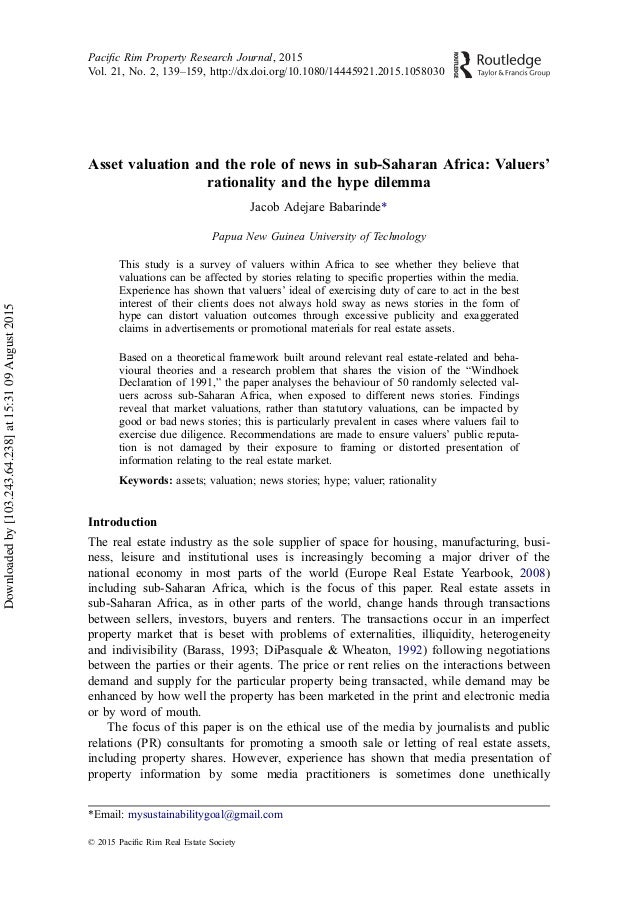 Rim research paper