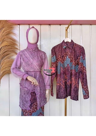 couple camelia brukat tulang ao