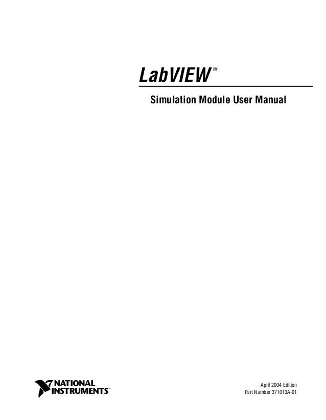 control design and simulation module labview 2013