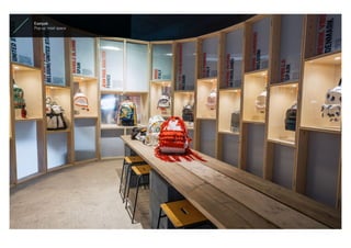 Eastpak
Pop-up retail space
 