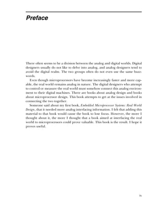 Analog Interfacing to Embedded Microprocessor Systems 2nd ed Edition ...