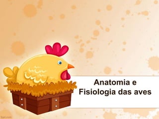 Anatomia e
Fisiologia das aves
 