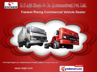 Fastest Rising Commercial Vehicle Dealer
 