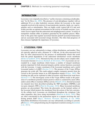 Lysosomes and lysosomal diseases 1st Edition Platt | PDF