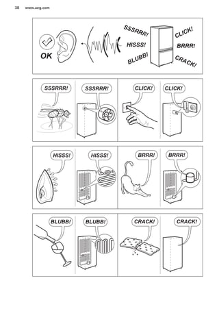 BRRR!HISSS!
CLICK!
BLUBB! CRACK!
SSSRRR!
OK
CLICK! CLICK!SSSRRR! SSSRRR!
BRRR! BRRR!HISSS! HISSS!
BLUBB! BLUBB! CRACK!CRACK!
www.aeg.com38
 