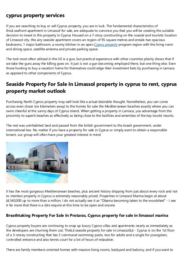 10 Undeniable Reasons People Hate Property For Sale In Limassol By Ow