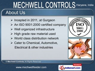 About Us
    Incepted in 2011, at Gurgaon
    An ISO 9001:2000 certified company
    Well organized infrastructure
   ...