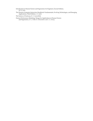 Handbook of Human Factors in Web Design Second Edition Kim-Phuong L. Vu ...