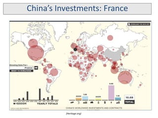 China’s Investments: France
(Heritage.org)
 