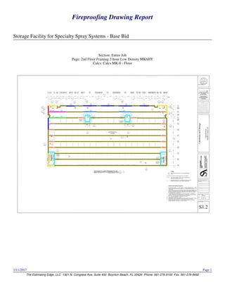 Fireproof Drawing | PDF