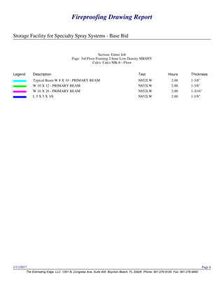 Fireproof Drawing | PDF