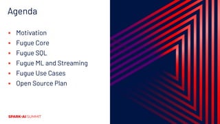 Fugue: Unifying Spark and Non-Spark Ecosystems for Big Data Analytics | PDF