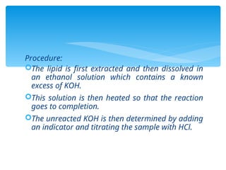 Comprehensive Lipid Analysis in Food Science: Methods and Applications ...