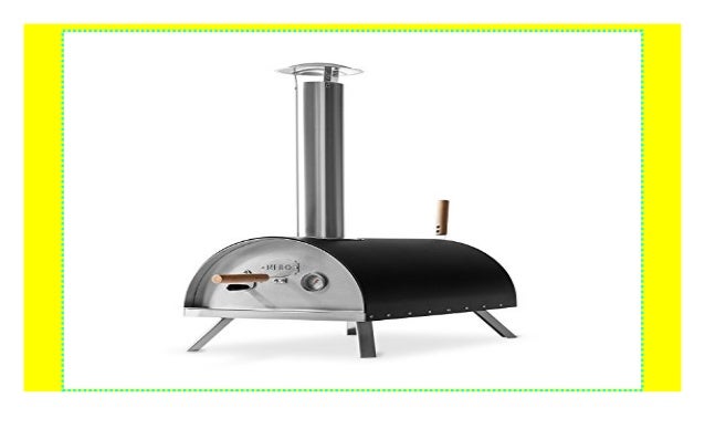 Burnhard Edelstahl Outdoor Pizzaofen Nero Inkl Pizzaschieber Pizz