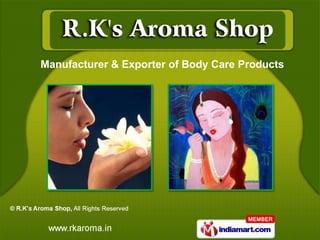 Manufacturer & Exporter of Body Care Products
 