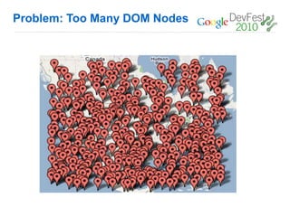 Problem: Too Many DOM Nodes
 