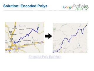 Solution: Encoded Polys




             Encoded Poly Example
 