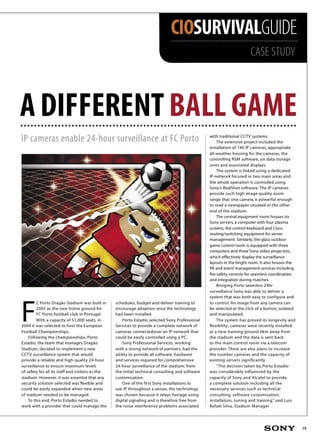 SONY SECURITY CIO survival guide