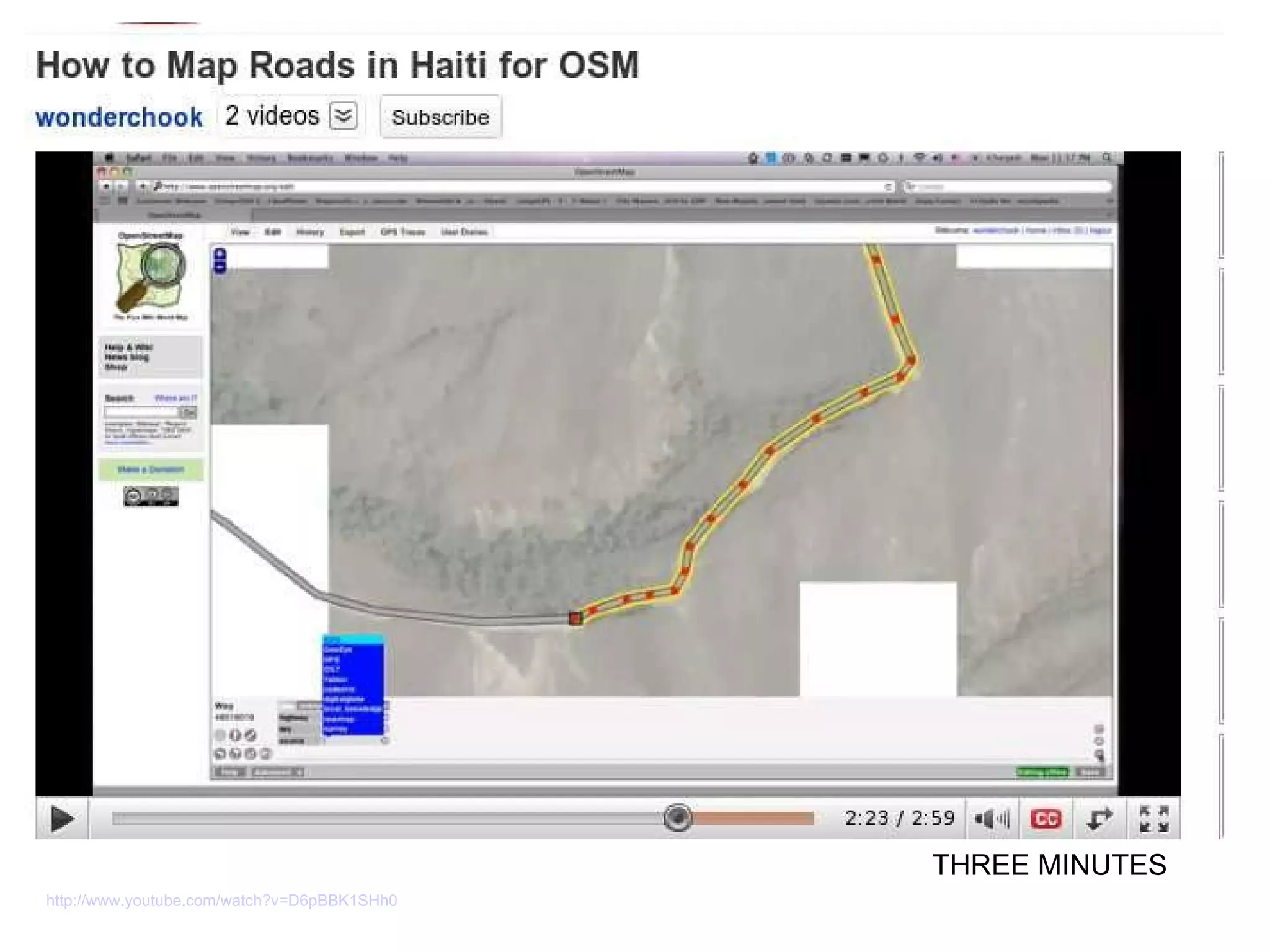 3 minutes http://www.youtube.com/watch?v=D6pBBK1SHh0 http://www.youtube.com/watch?v=D6pBBK1SHh0 THREE MINUTES 
