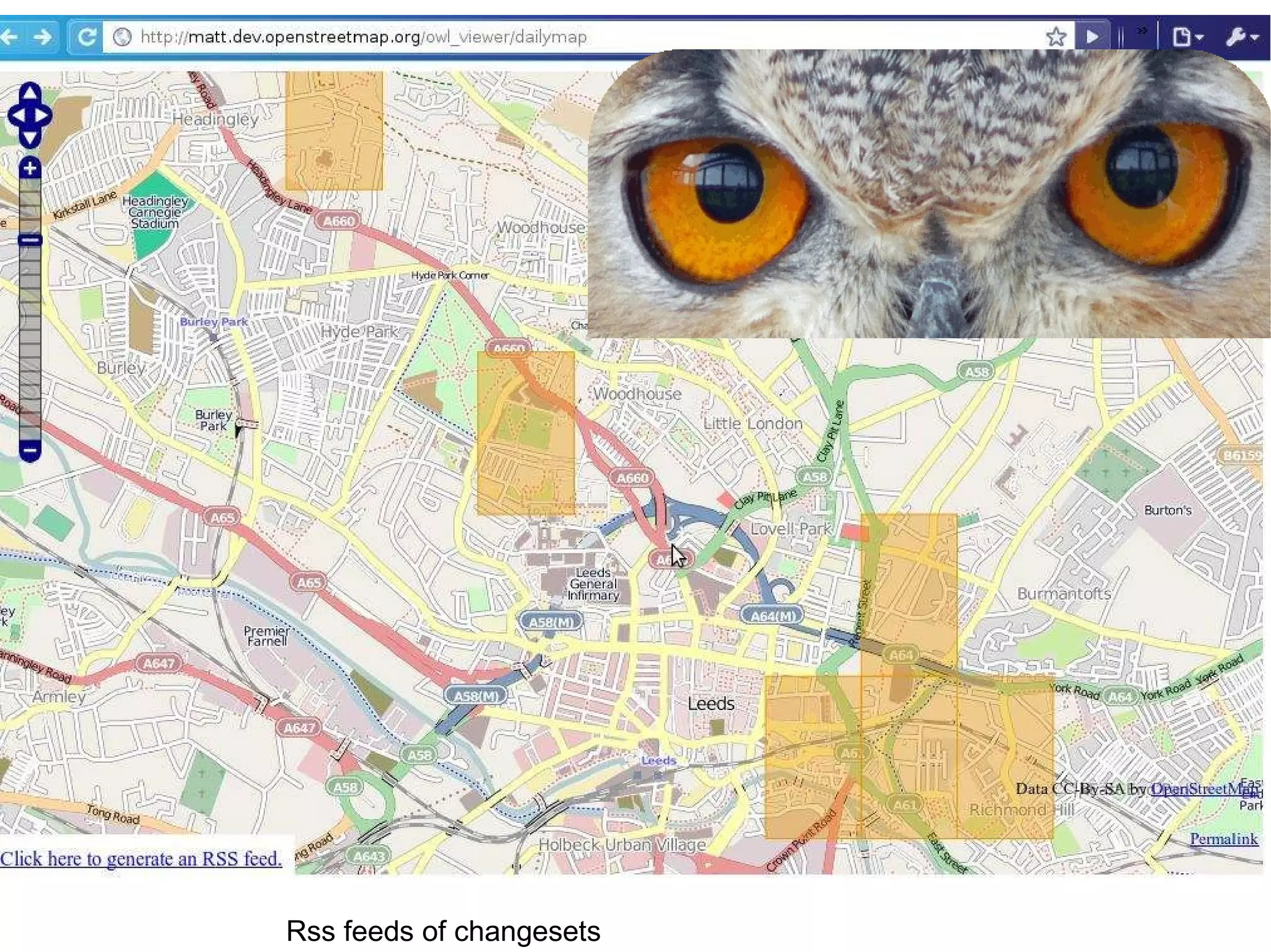 Rss feeds of changesets 