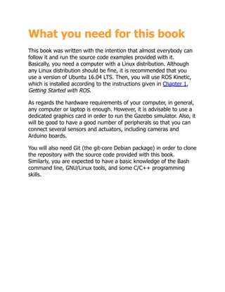 Effective Robotics Programming with ROS Third Edition Anil Mahtani Luis ...