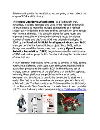 Effective Robotics Programming with ROS Third Edition Anil Mahtani Luis ...