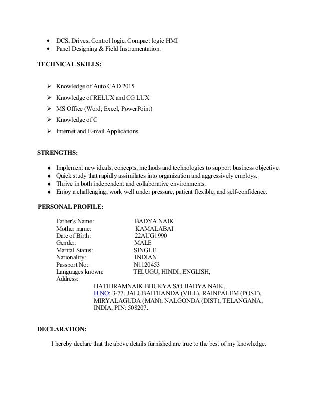 Distributed control system resume