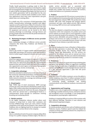 4 G Wave of Mobile Services in India | PDF | Smartphones | Consumer ...