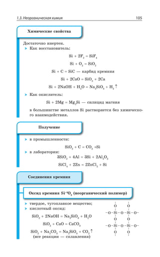 1.3. Неорганическая химия 105
¦ÐÓÔÂÔÐÙÏÐ ÊÏÇÒÔÇÏ
¬ÂÌ ÄÐÓÓÔÂÏÐÄÊÔÇÍÞ
7M * 7M*
7M 3 7M3
7M ' 7M' z ÌÂÒÃÊÆ ÌÒÇÎÏÊá
7M 'E3 7M3 'E
7M 2E3, , 3 2E 7M3 ,
¬ÂÌ ÐÌÊÓÍÊÔÇÍÞ
7M 1K 1K 7M z ÓÊÍÊØÊÆ ÎÂÅÏÊá
Ä ÃÐÍÞÚÊÏÓÔÄÇ ÎÇÔÂÍÍÐÄ 7M ÒÂÓÔÄÐÒáÇÔÓá ÃÇÉ ×ÊÎÊÙÇÓÌÐ
ÅÐ ÄÉÂÊÎÐÆÇËÓÔÄÊá
Ä ÑÒÐÎÝÚÍÇÏÏÐÓÔÊ
7M3 ' '3 7M
Ä ÍÂÃÐÒÂÔÐÒÊÊ
7M3 %P 7M %P 3
7M'P R R'P 7M
°ÌÓÊÆ ÌÒÇÎÏÊá 7M 3 ÏÇÐÒÅÂÏÊÙÇÓÌÊË ÑÐÍÊÎÇÒ
ÔÄÇÒÆÐÇ ÔÕÅÐÑÍÂÄÌÐÇ ÄÇÛÇÓÔÄÐ
ÌÊÓÍÐÔÏÝË ÐÌÓÊÆ
7M3 2E3, 2E 7M3 , 3
7M3 'E3 'E'3
7M3 2E '3 2E 7M3 '3
ÄÓÇ ÒÇÂÌØÊÊ z ÓÑÍÂÄÍÇÏÊá
·ÊÎÊÙÇÓÌÊÇ ÓÄÐËÓÔÄÂ
±ÐÍÕÙÇÏÊÇ
³ÐÇÆÊÏÇÏÊá ÌÒÇÎÏÊá
 